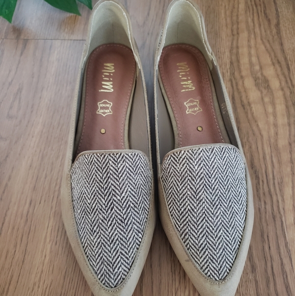 Mimi Real Leather Womens Flats - Picture 2 of 2